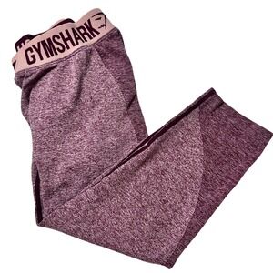 GymShark Dry Moisture Management Athletic Capri Leggings Purple Womens Small